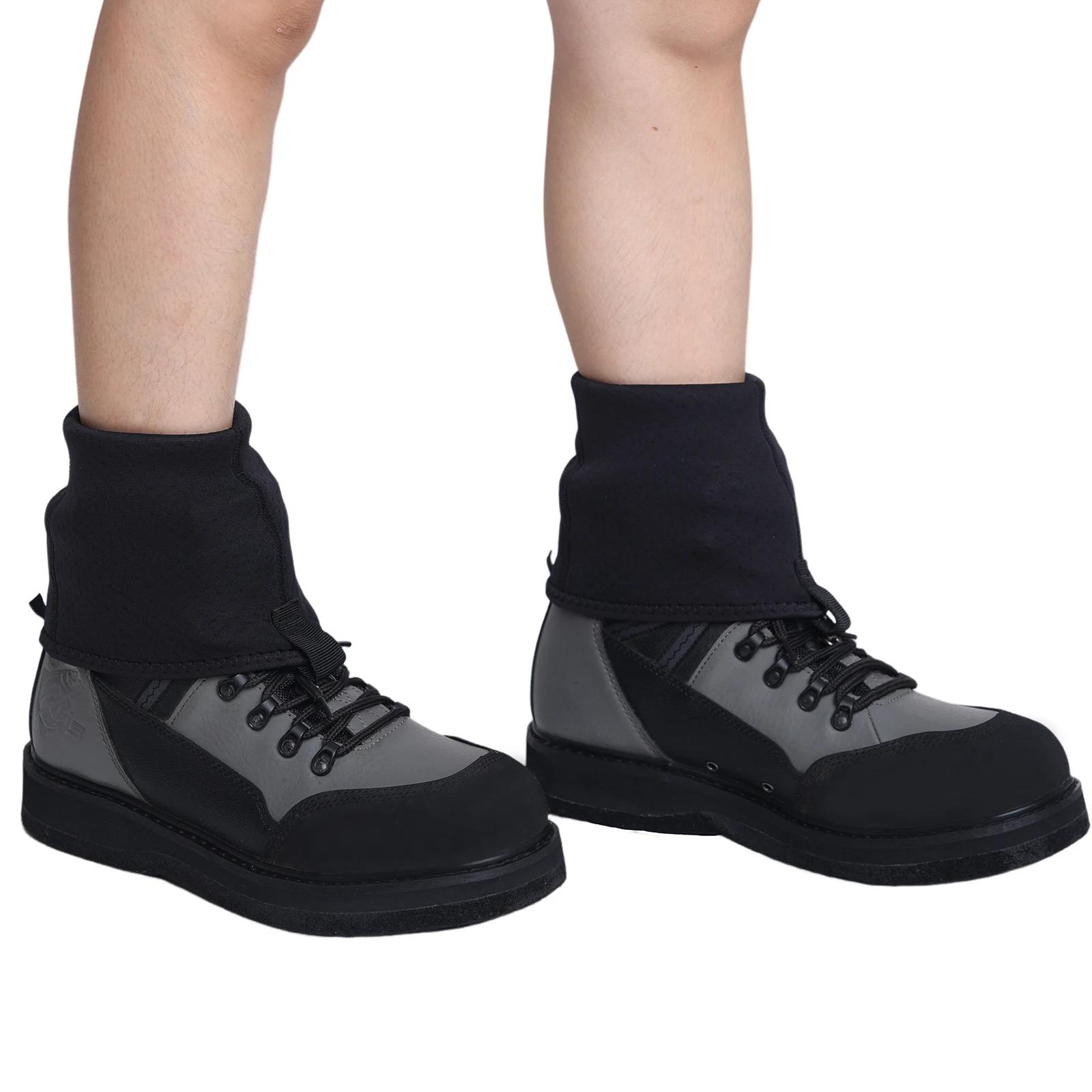 Chaussettes de pêche à gué en néoprène 3MM - Chaussettes résistantes à l'abrasion pour pêche à la mouche