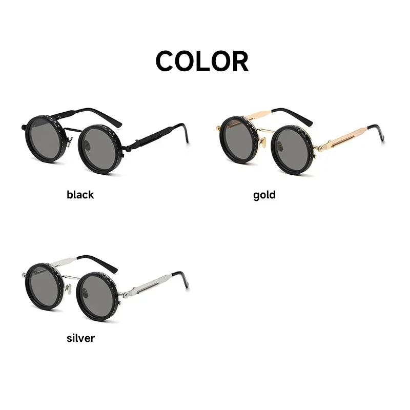 Lunettes de pêche polarisées CRIXALIS ND9 réglables - Homme Femme Rétro Punk UV400 pour extérieur