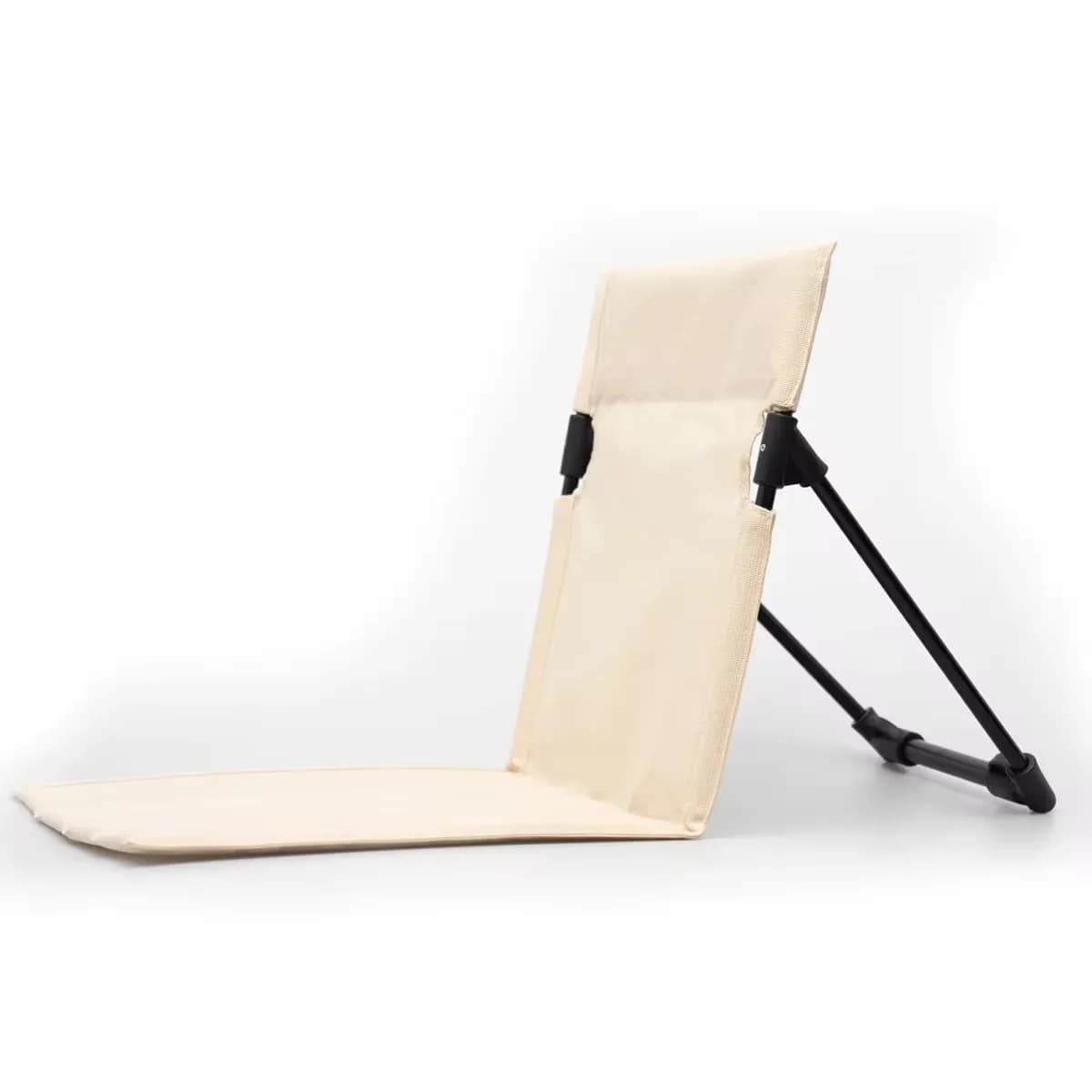 Chaise pliante confortable pêche portable pour plage camping jardin siège dossier