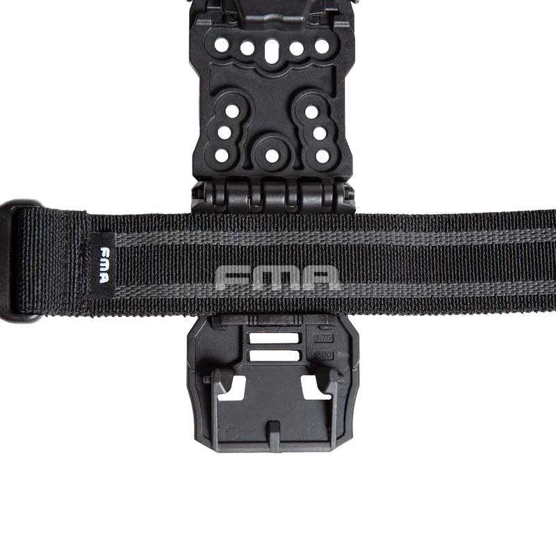 Adaptateur de déverrouillage rapide pour sangles de jambe - accessoire tactique pêche