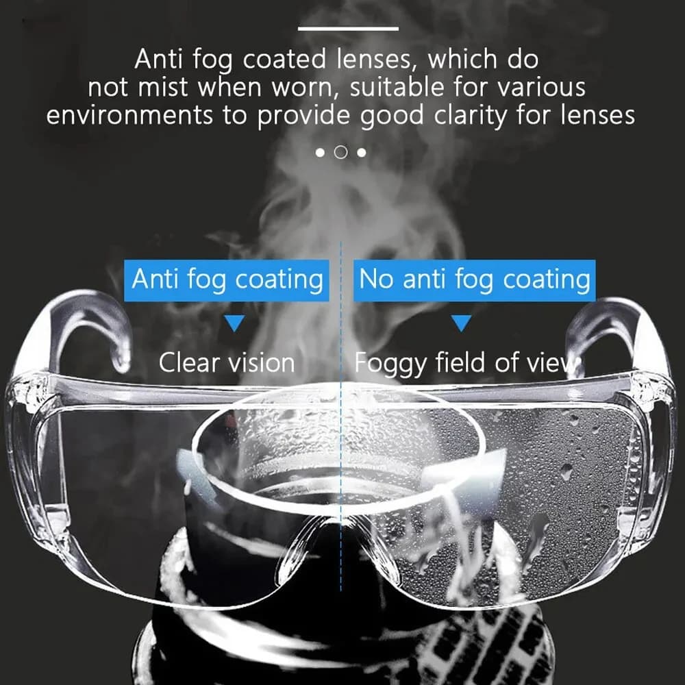 Lunettes de protection sécurité épaisseur verre anti-UV anti-éblouissement pistolet à eau travail vélo