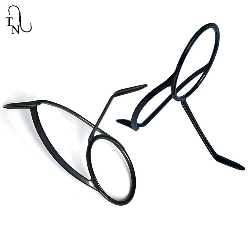 Accessoires montage cannes TN16-1 2 pièces guides mer anti-rouille finition adamant DIY