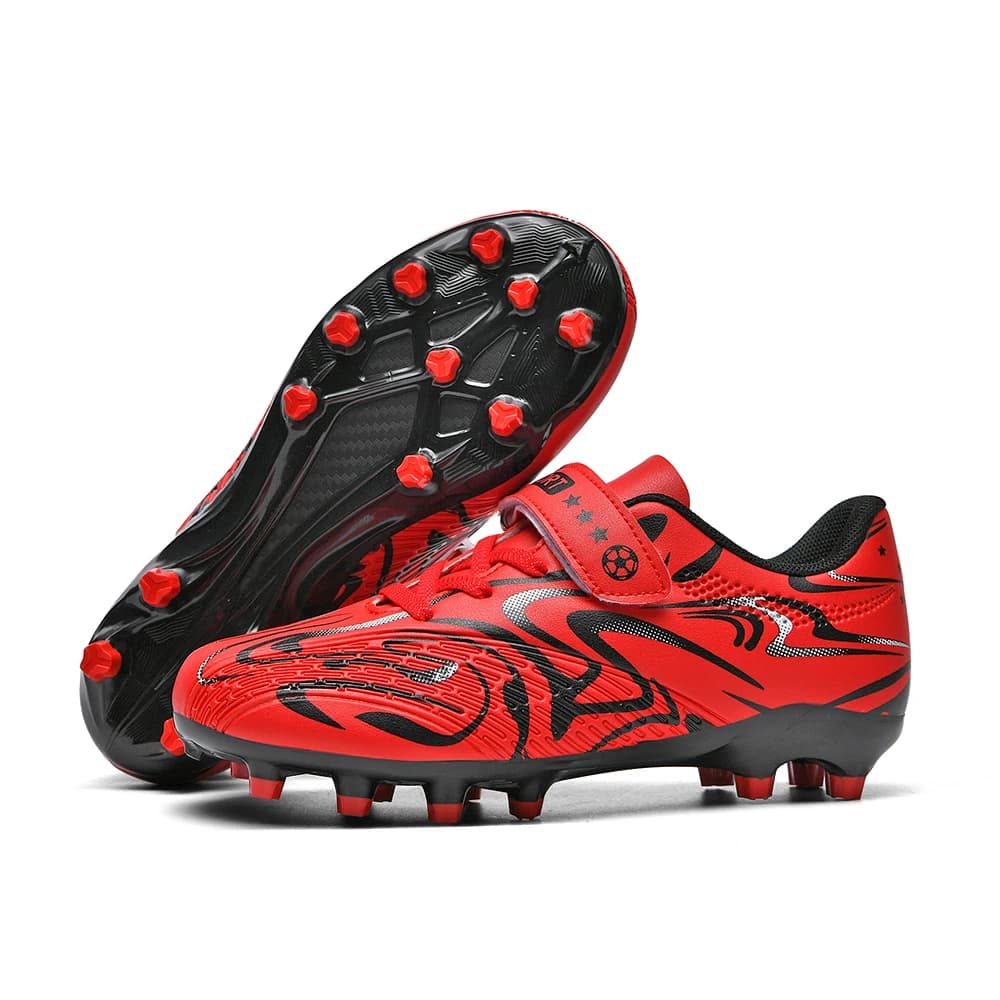 Chaussures de football junior 31-38 : Confortables et stylées pour entraînement indoor outdoor