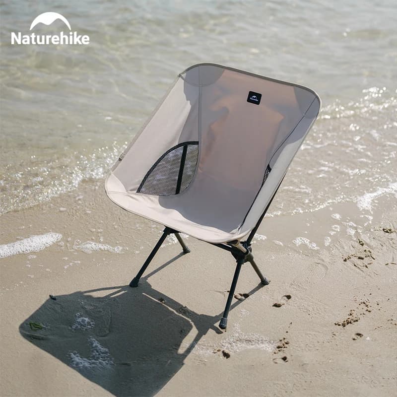 Chaise pliante élargie Naturehike 2023 ultralégère pour pêche, plage et voyages - Confort optimal camping