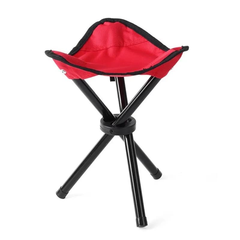 Tabouret pêche triangle trois pieds épaissi pliant portable camping petit cheval cadeau pliable