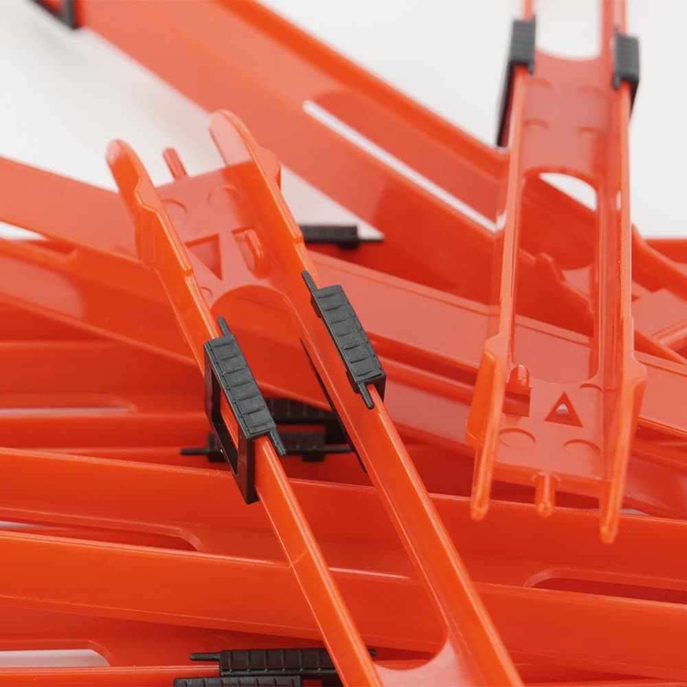 Support de montage Hirisi WD101 - 10 planches plastique pour enrouler lignes et porte-leurres de pêche