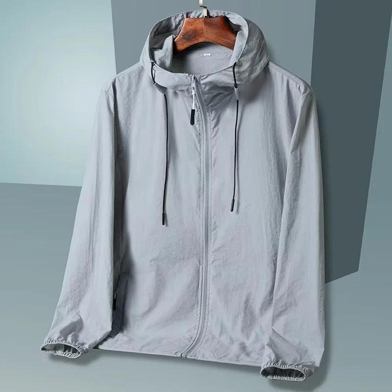 Veste légère protection solaire été 2025 - Hommes et femmes pêche et chasse séchage rapide