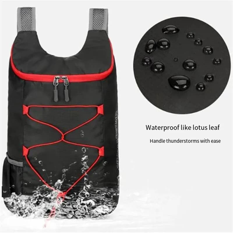 Sac à dos pliable multifonction outdoor - Nylon waterproof léger randonnée camping voyage