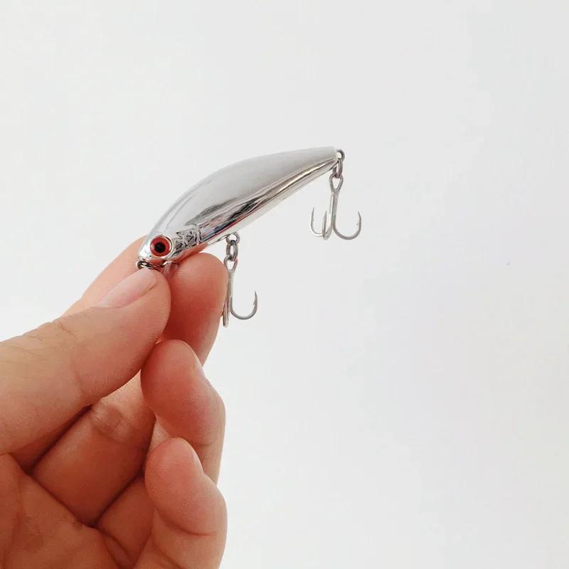 Leurre minnow laser 5.5cm 6.5g sinking wobble jerkbait crank pêche bass eau douce salée
