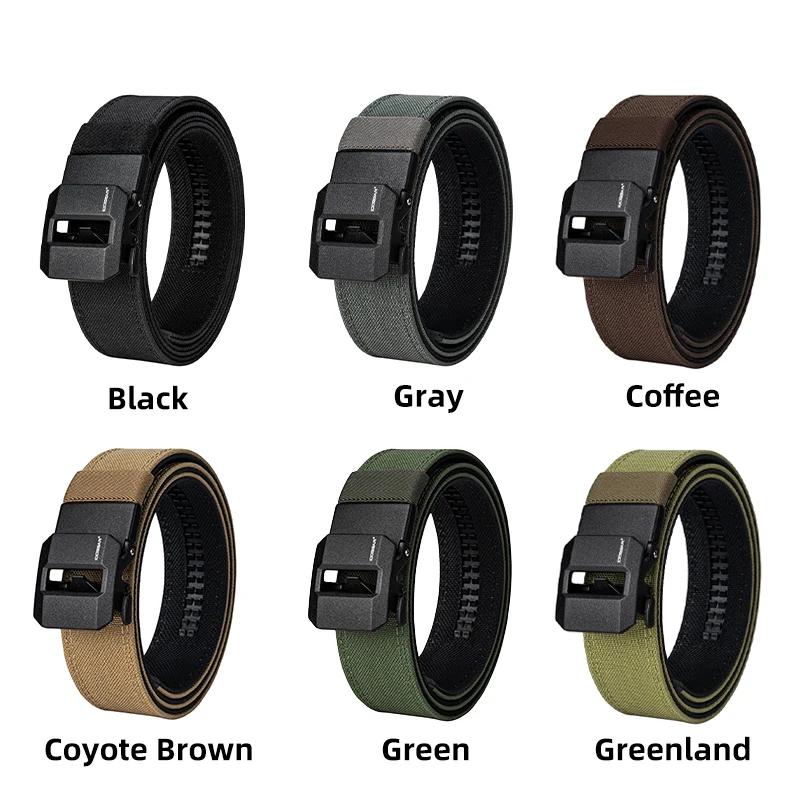 Ceinture tactique rigide IDOGEAR 1.5 pouces avec boucle automatique métal et nylon 1000D pour IPSC