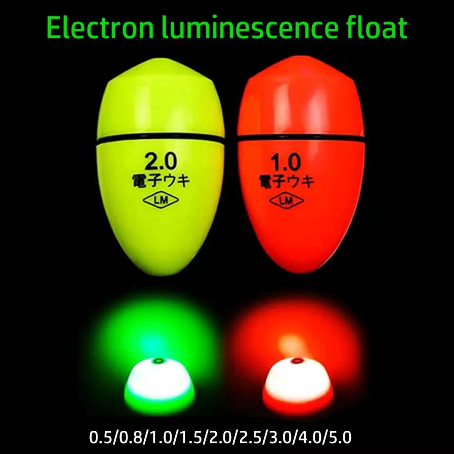 Float pêche nuit électronique vague roche lumineux automatique avec détection LED