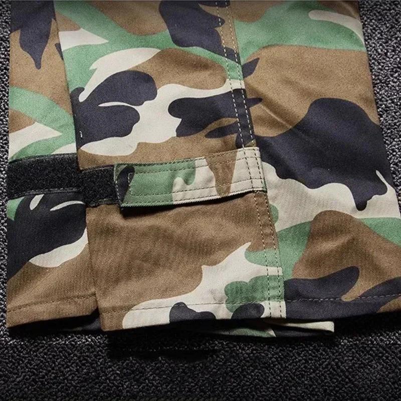 Ensemble tactique printemps automne pêche chasse multi-poches résistant camping homme