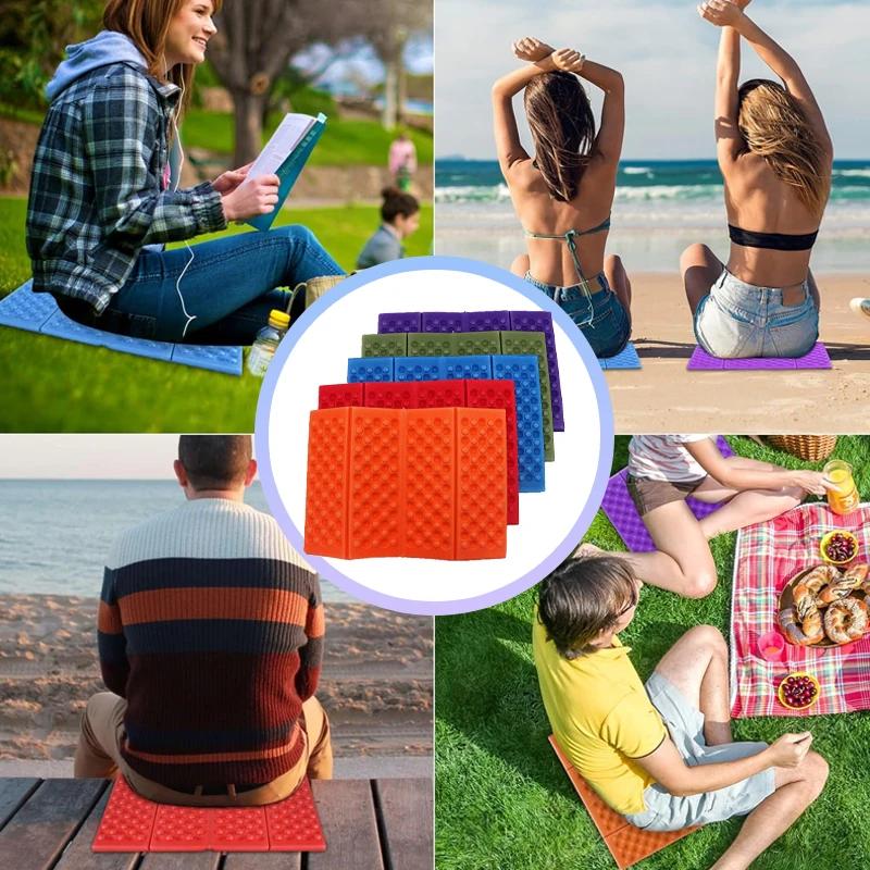 Tapis pliable camping pêche imperméable - Coussin siège XPE léger randonnée pique-nique