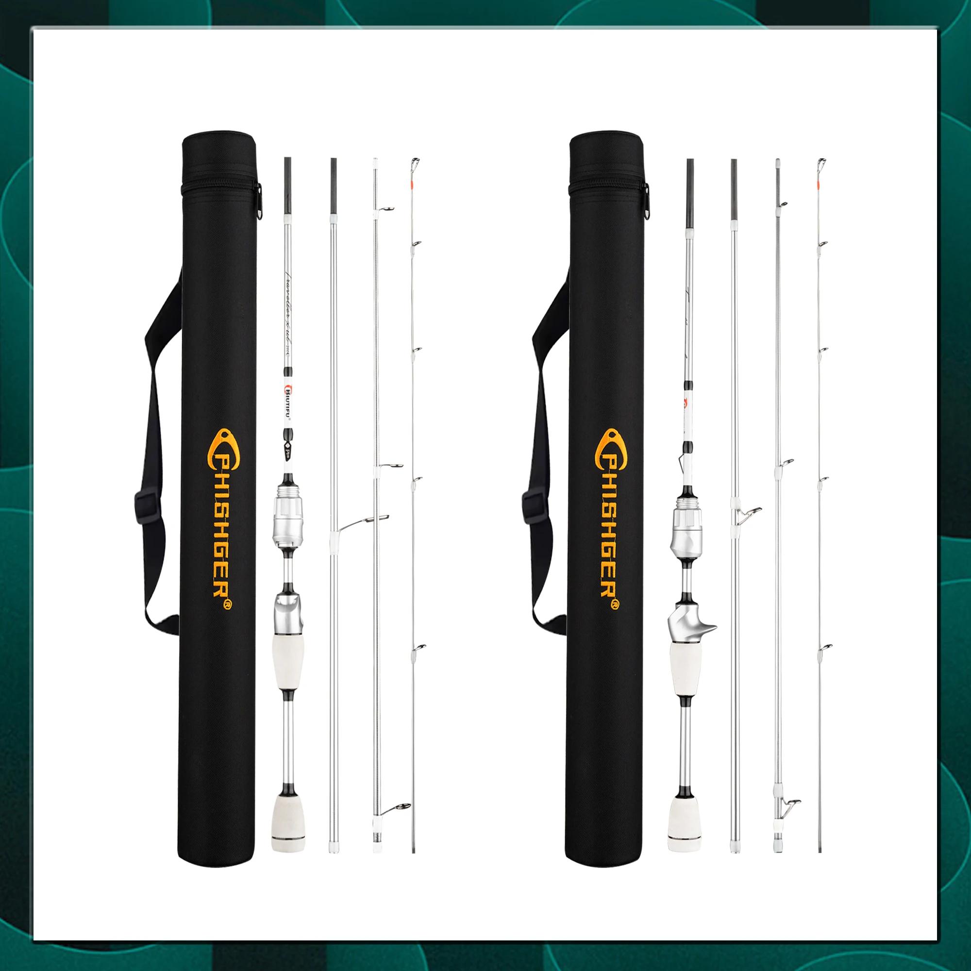 Canne spinning ultra-légère XUL carbone T800 0.2-10g pour truite et petit carnassier - pointe pleine rapide