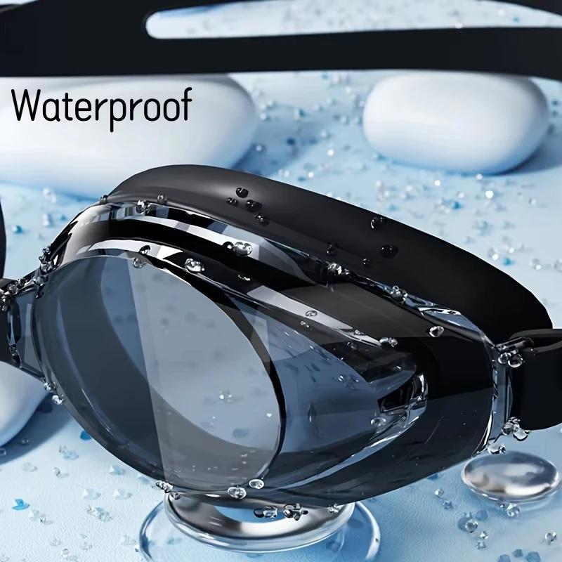 Lunettes de natation professionnelles adultes étanches - Anti-buée et protection UV pour hommes et femmes
