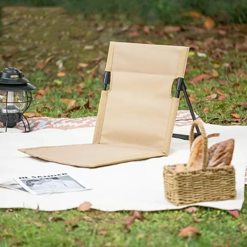 Chaise pliante ultra-légère aluminium pour pêche - Siège camping plage confortable et portable