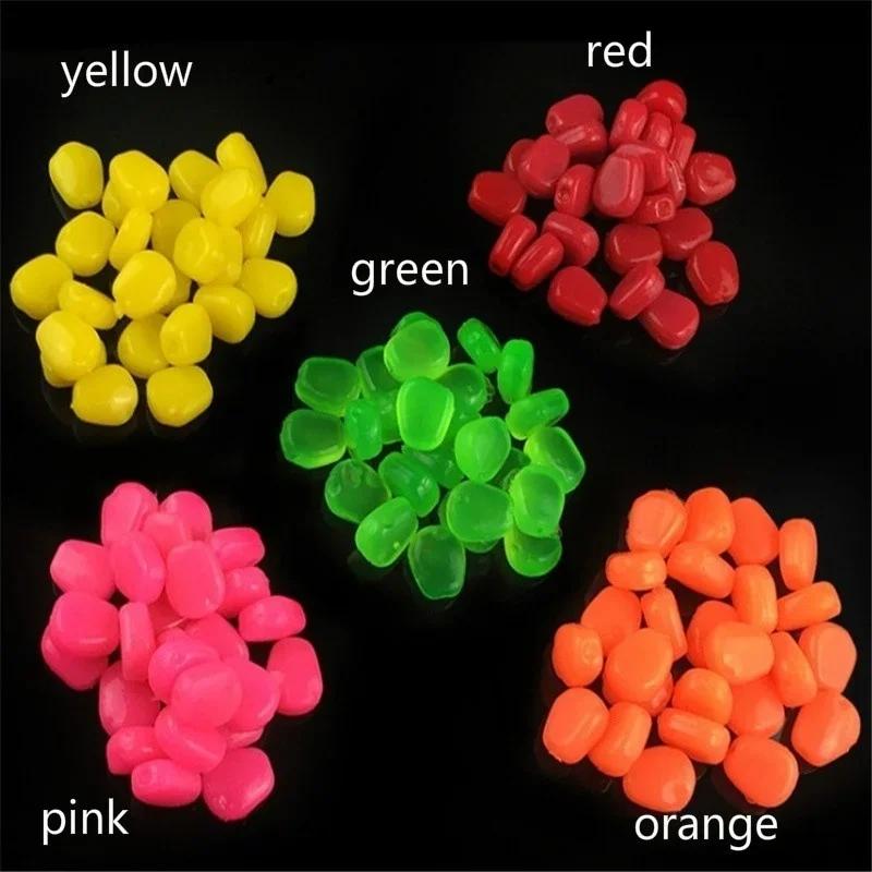 Appât flottant pour carpe 100PCS maïs coloré parfum crémeux - idéal pêche carpe de roseau