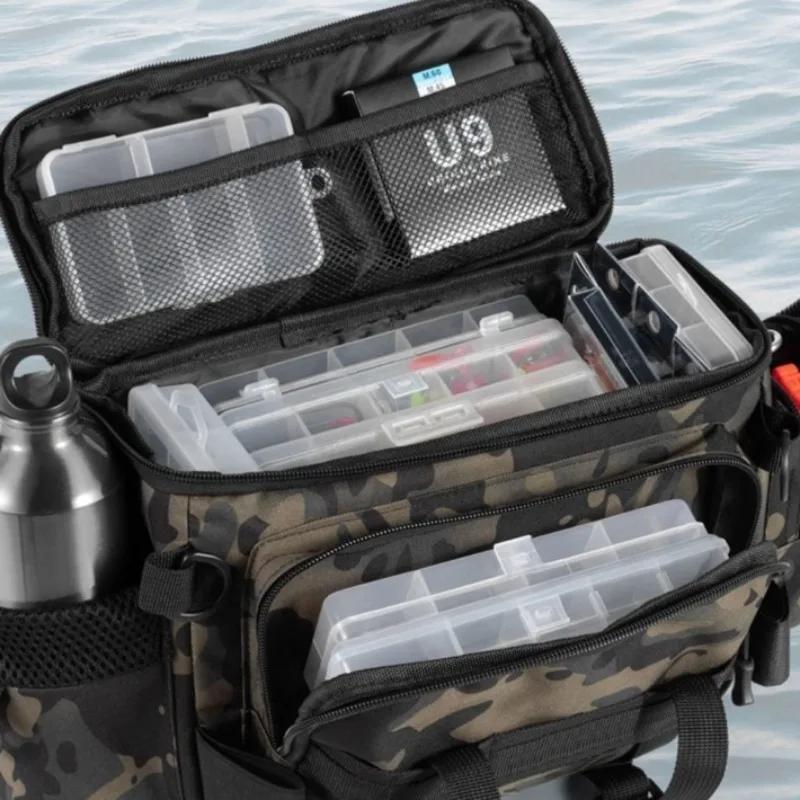 Sac à dos camouflage pêche homme - Rucksack multifonction loisirs extérieur maritime