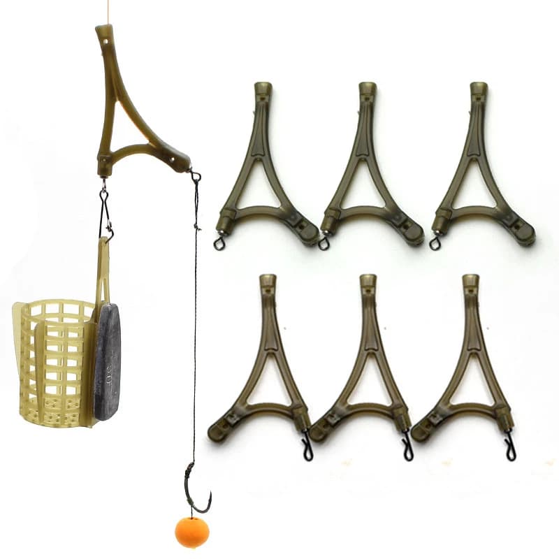 Système anti-emmêlement pour cage feeder carp - 100/50/30/10 pièces accessoires pêche rigs
