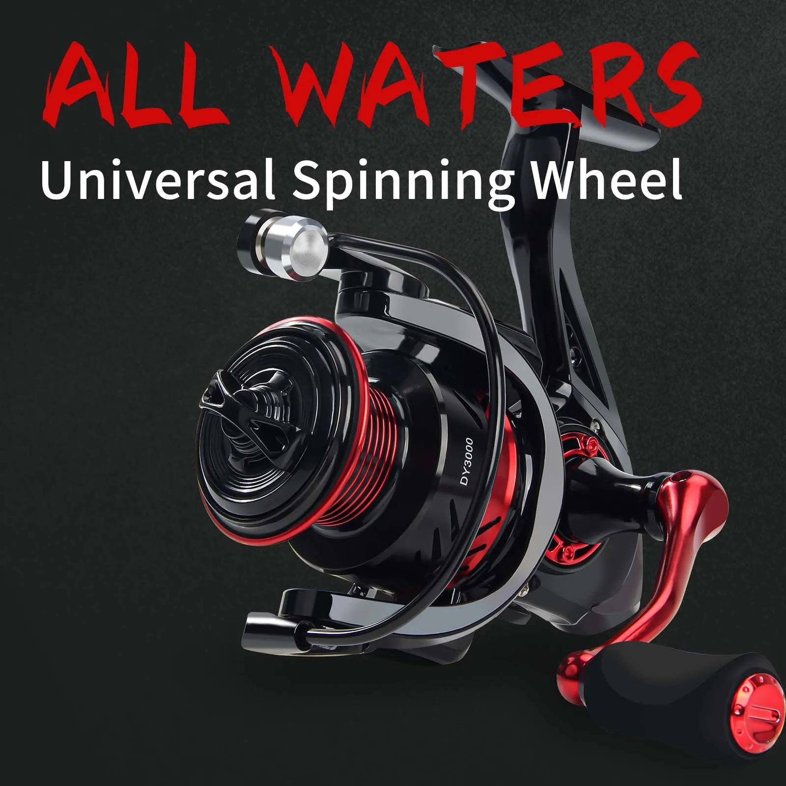 Moulinet spinning ROOBLINOS DH ultra-léger cadre métal - Pêche mer et eau douce rapide