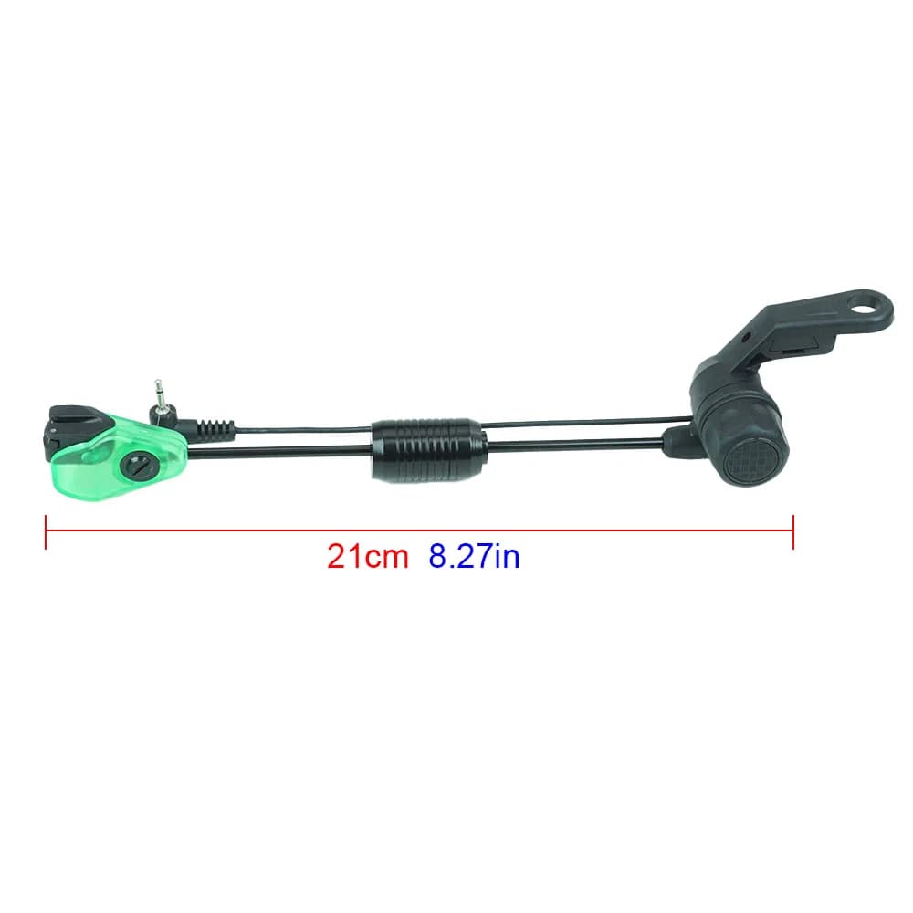 Kit 4 indicateurs de touche LED étanches Hirisi pour pêche de nuit à la carpe - Alarme B2036 avec étui