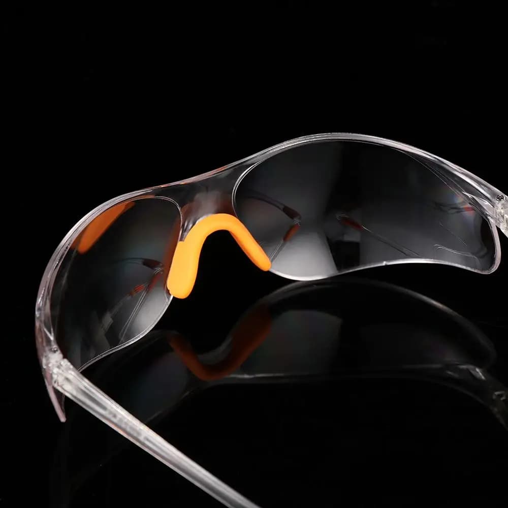Lunettes de sécurité transparentes anti-poussière - protection unisexe pour travaux et bricolage