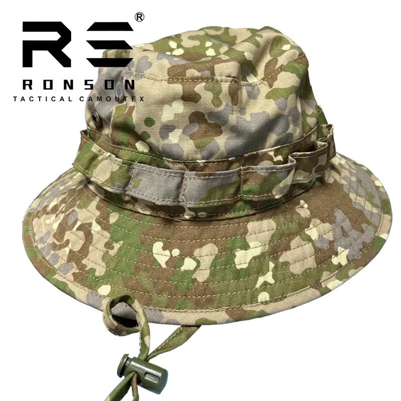 Chapeau camouflage neige Rhodesian Big Five été pêche camping protection solaire bennie tactique