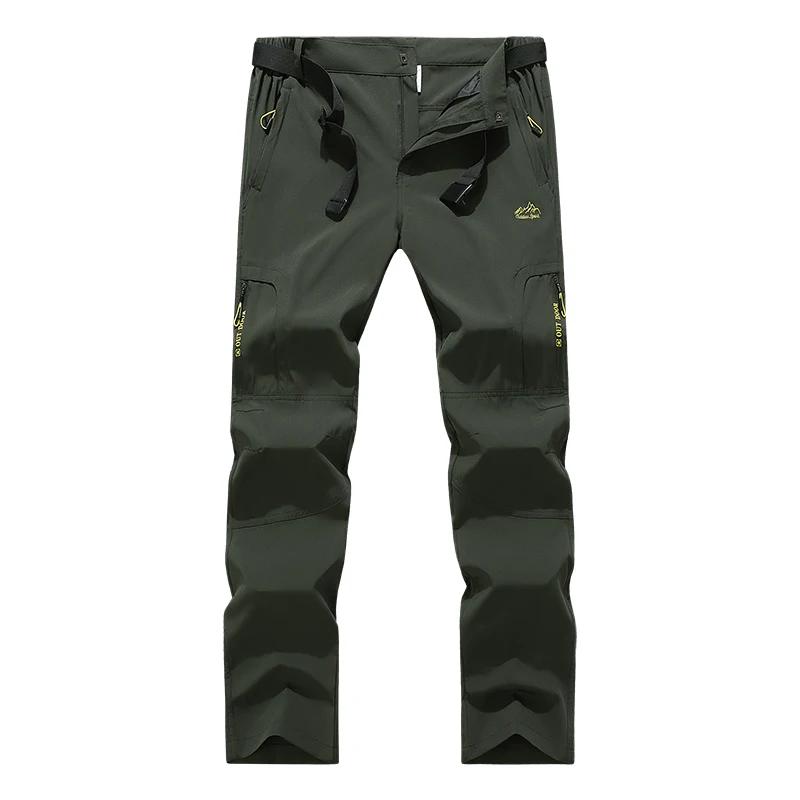 Pantalon pêche été stretch imperméable 5XL séchage rapide - Léger technique poches zippées homme