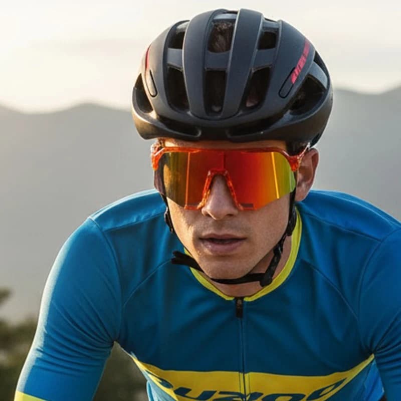 Lunettes cyclisme sport européennes 1132 - unisexe anti-vent et protection solaire pour outdoor