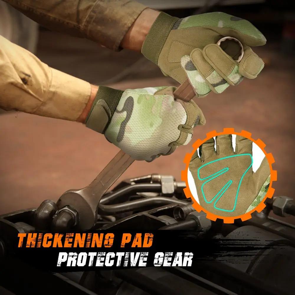 Gants tactiques Outdoor écran tactile pêche chasse cyclisme camping randonnée légers homme