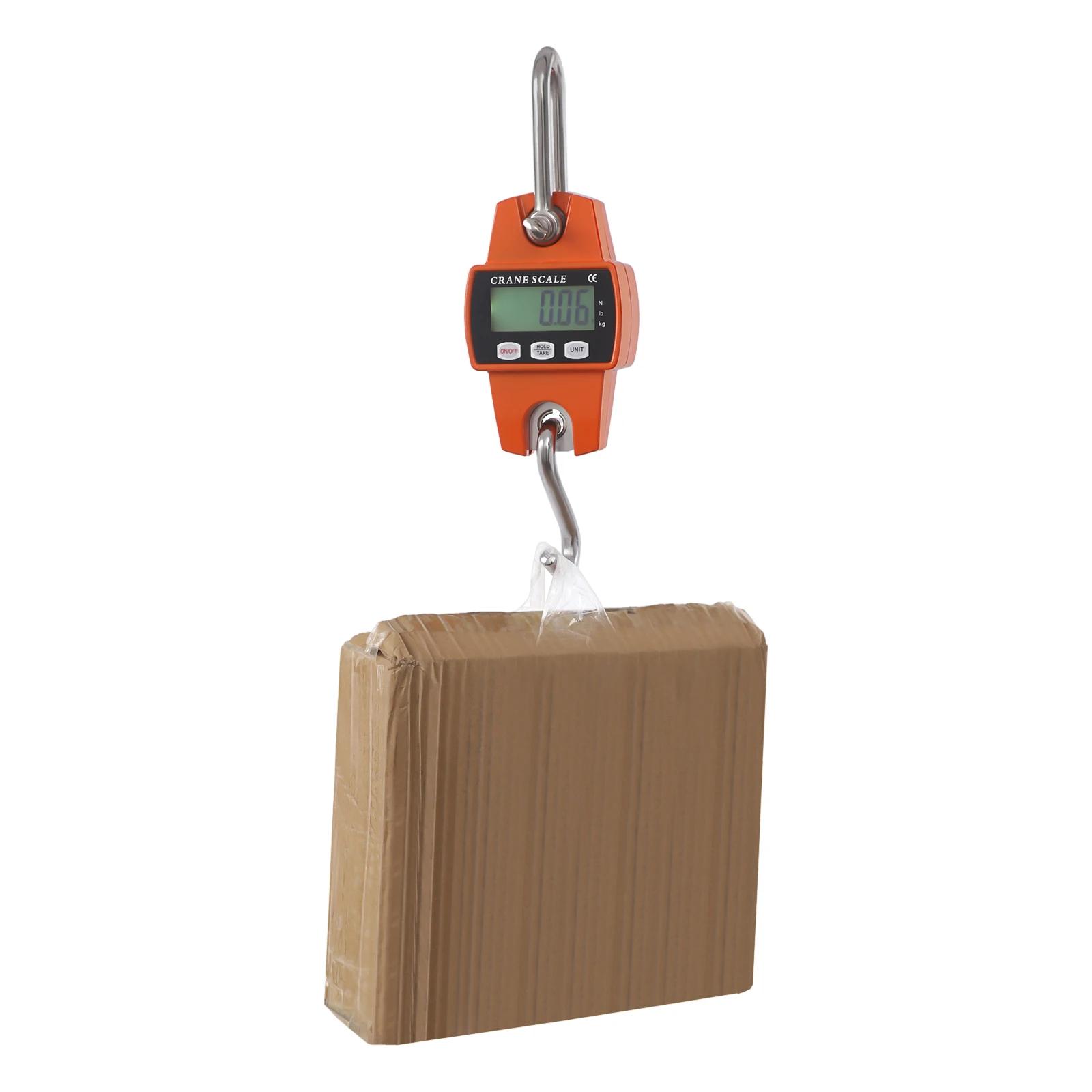 Balance gru électronique 300kg pêche LCD alarme surcharge unités kg/lb/n