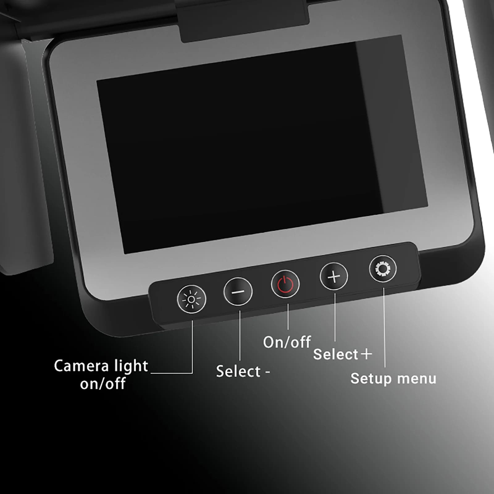 Caméra de pêche portable avec moniteur LCD 4.3" et vision nocturne infrarouge pour pêche sur glace