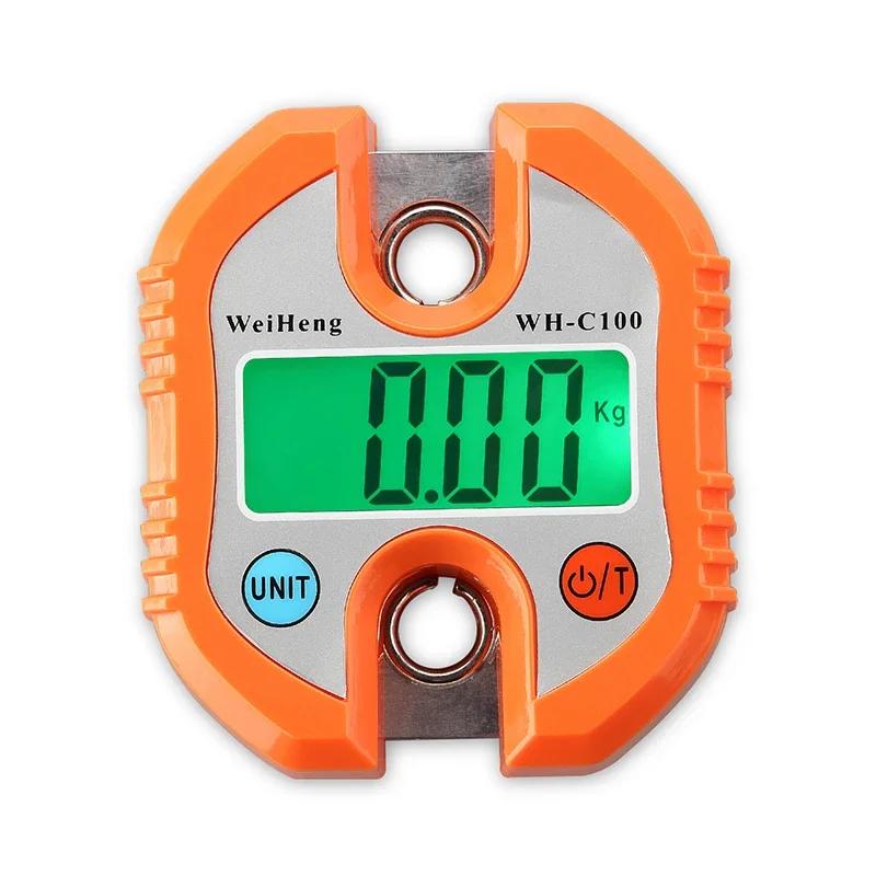 Balance électronique suspendue 150kg 50g acier inoxydable crochet numérique LCD pour pêche lourde grues