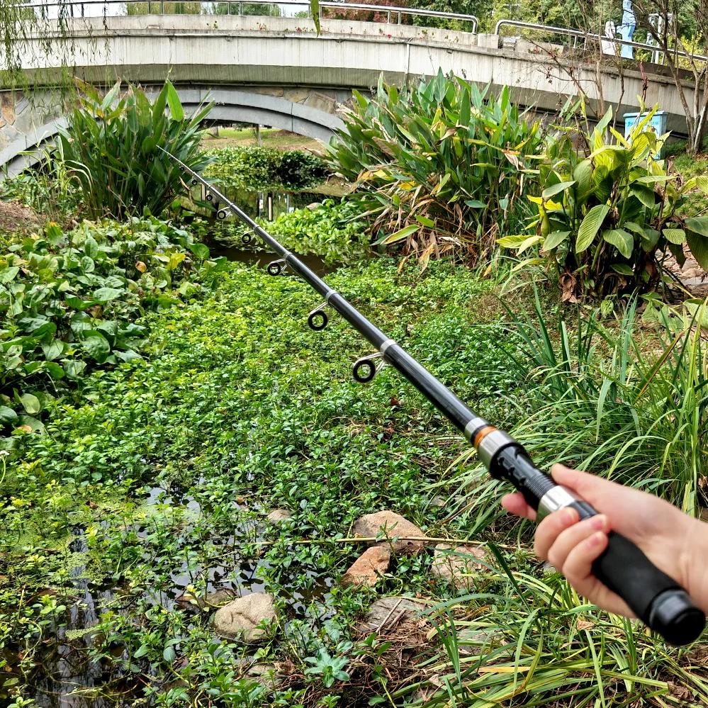 Canne télescopique JOSBY 2.3m 2.1m 1.5m mini voyage carbone feeder carp ultra courte portable