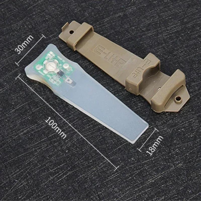 Lampe clignotante sécurité casque tactique - Signalisation survie étanche équipement chasse randonnée