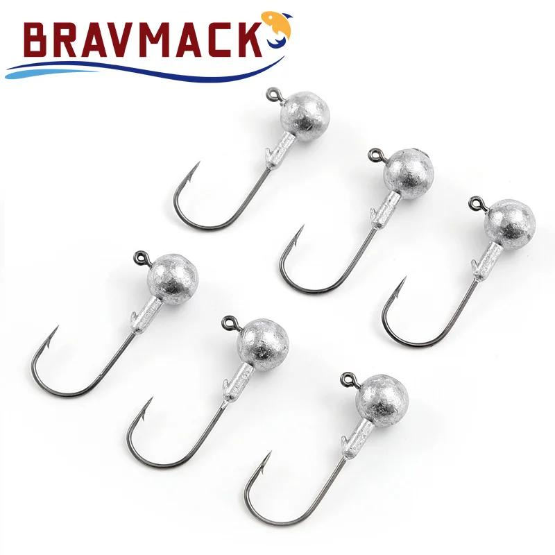Hameçons crank style 10 pièces 1g à 4g pour pêche avec leurres souples plastique