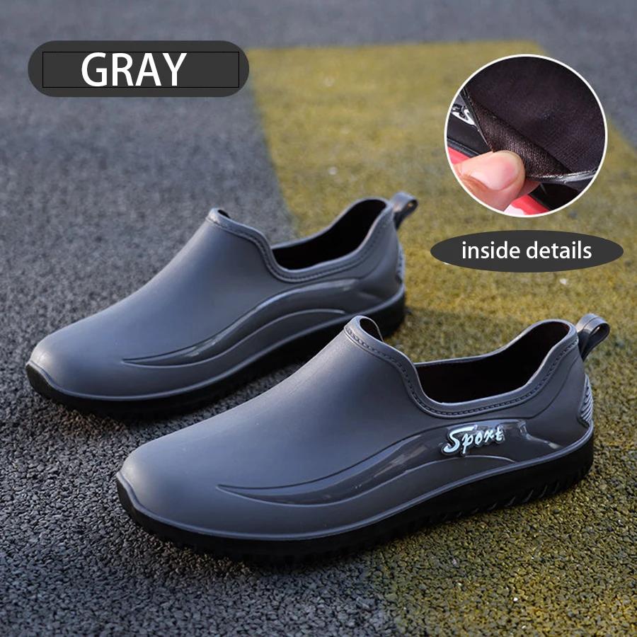 Bottes caoutchouc homme antidérapantes - Chaussures de travail et pêche imperméables