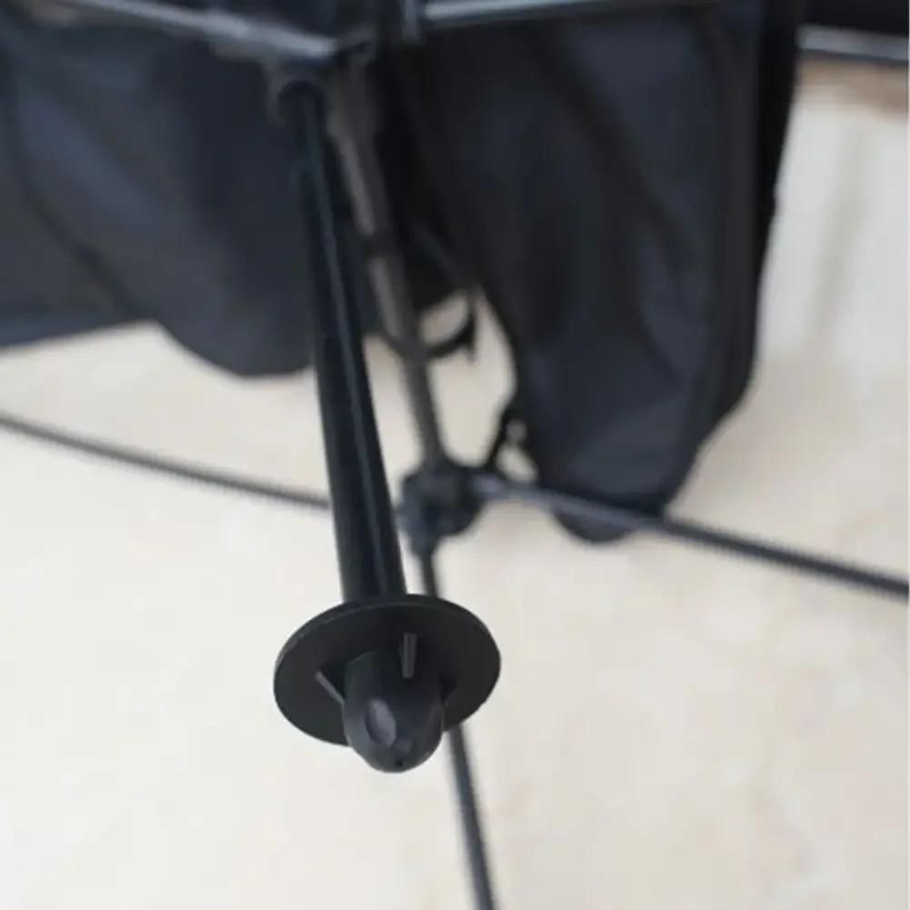 Pieds anti-enfoncement chaise lune pliante 4 pièces accessoires pêche camping équipement extérieur
