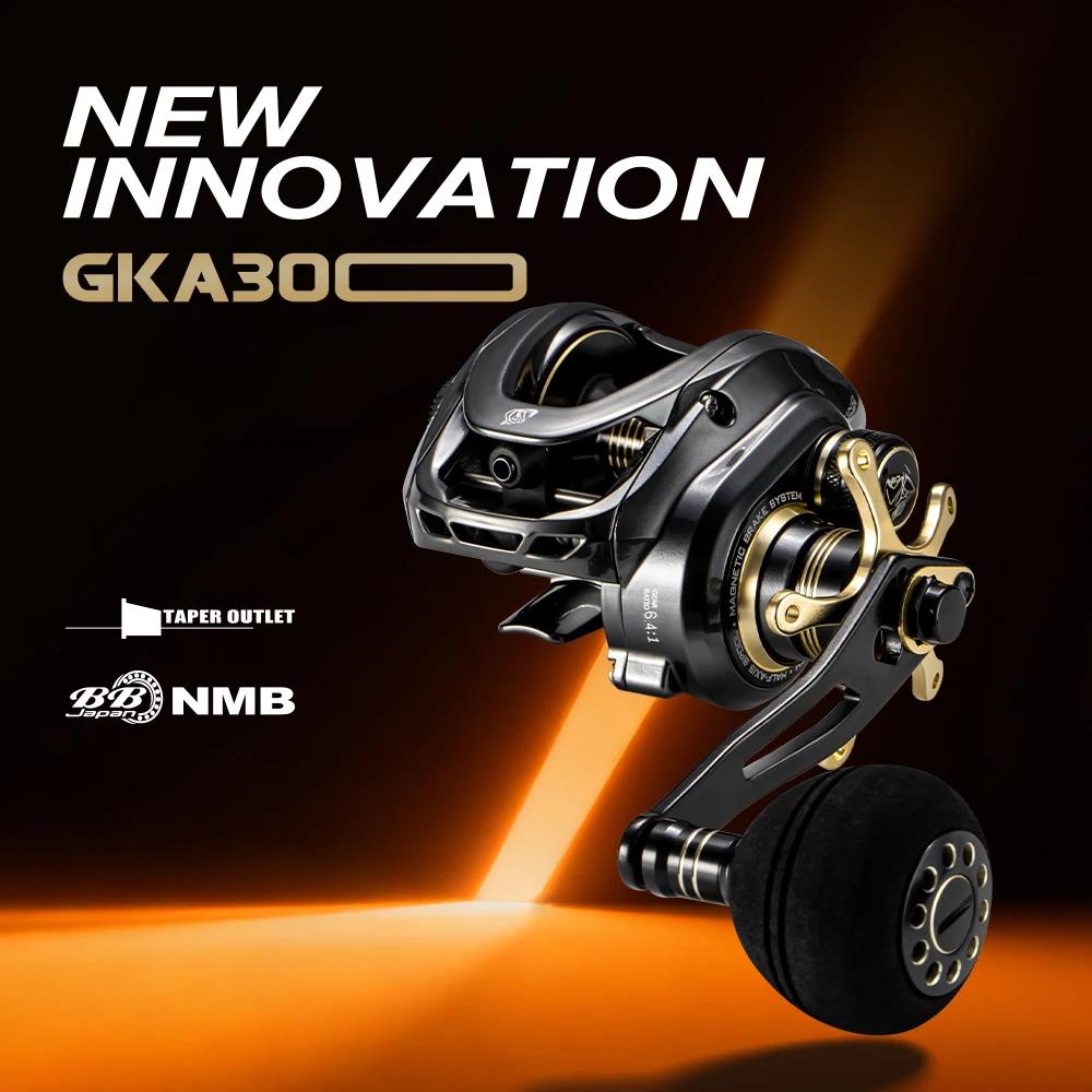 SOLOKING GKA300 Baitcasting Reel Sea Fishing Power Handle 9.5KG Drag Force 6.4 G
