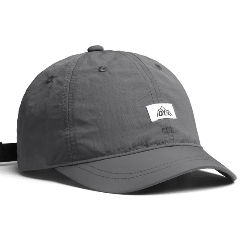 Casquette pêche séchage rapide été mesh respirant protection solaire sport outdoor