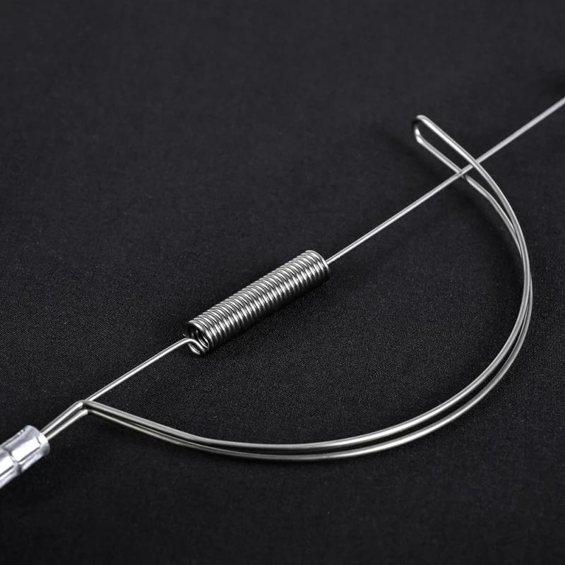 Alarme de touche pêche carpe acier inoxydable 10-1PC - Détecteur morsure anti-corrosion accessoires