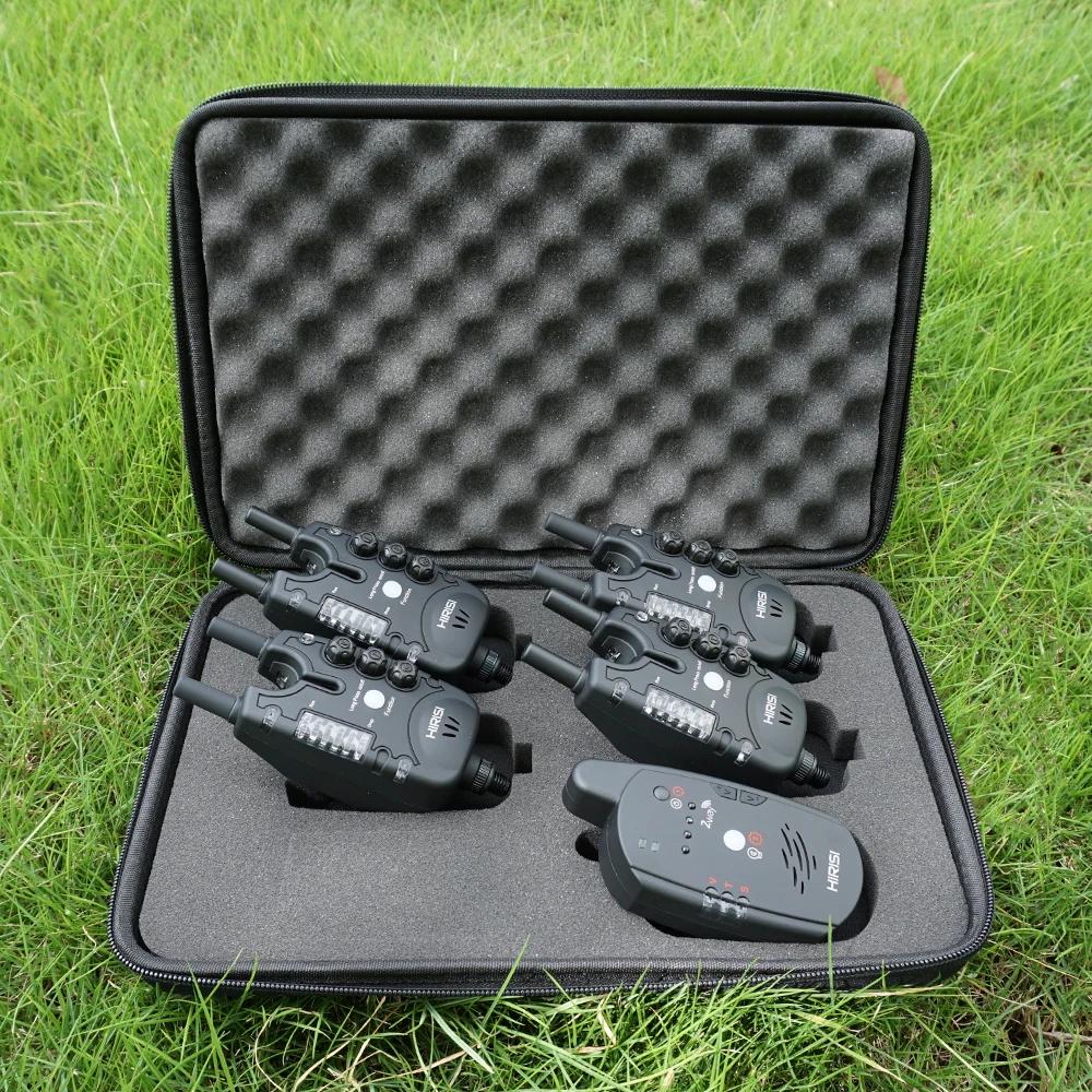 Hirisi S8 alarme de touche carpe sans fil 2 voies télécommande indicateur morsure accessoires