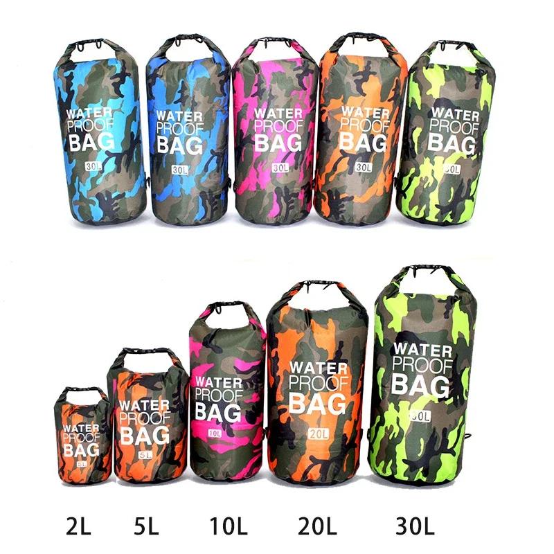 Sac étanche 2L 5L 10L 15L 20L 30L pour femmes hommes sports outdoor natation rafting kayak randonnée