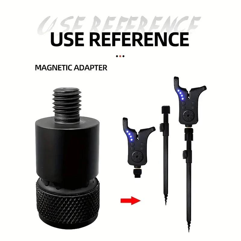 Connecteur magnétique pour support de canne - adaptateur rapide M3/8 pour alarmes de touche