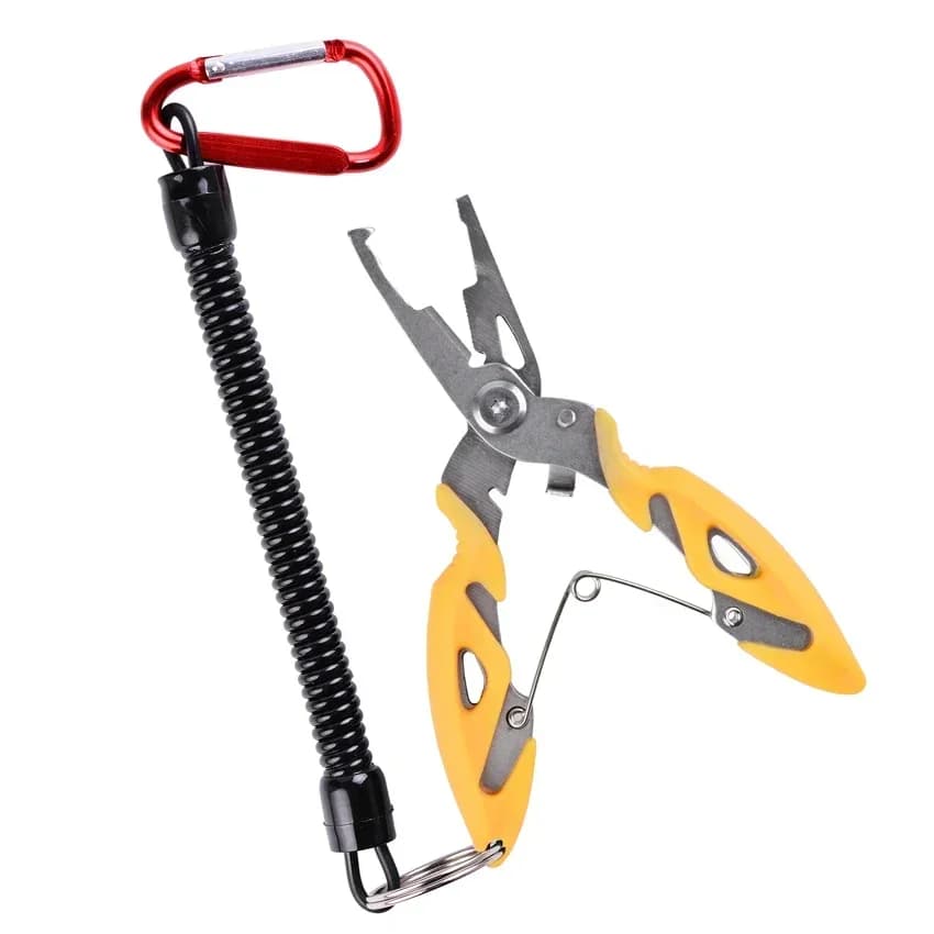 Pinces de pêche multifonction avec coupe-ligne, extracteur d'hameçon et pince à émerillon