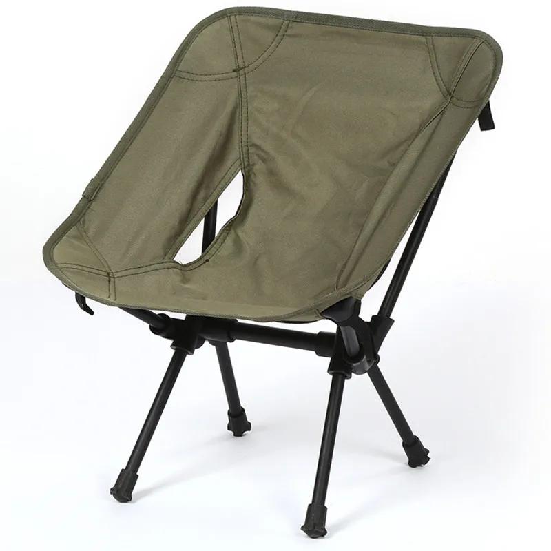 Chaise pêche ultra-légère démontable - Siège pliant camping jardin plage avec rangement intégré