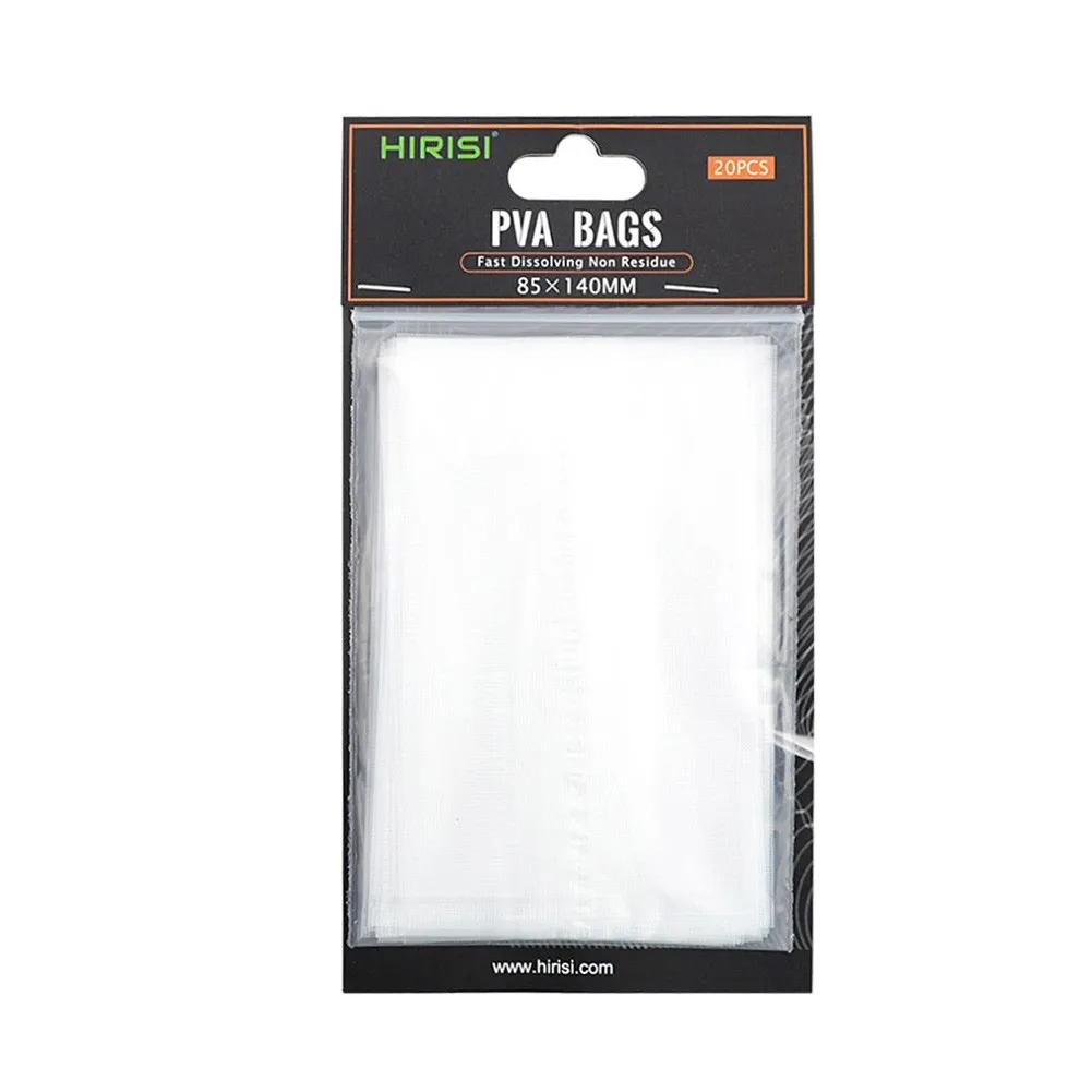 Sachets PVA solubles 20 pièces pour bouillettes carpe - accessoires pêche écologique à dissolution rapide