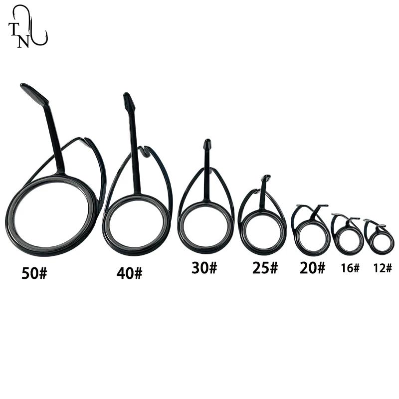 TN70 KW Fishing Rod Guide 8-50 # SIC RING rod building Stainless steel bracket repair DIY Fishing Rod components