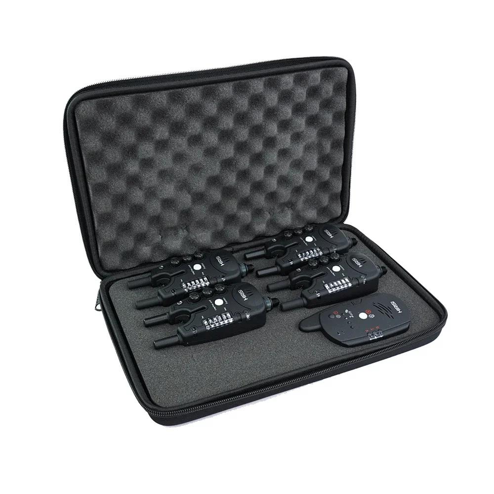 Kit d'alarme de touche sans fil Hirisi avec télécommande 2 voies pour pêche à la carpe S8
