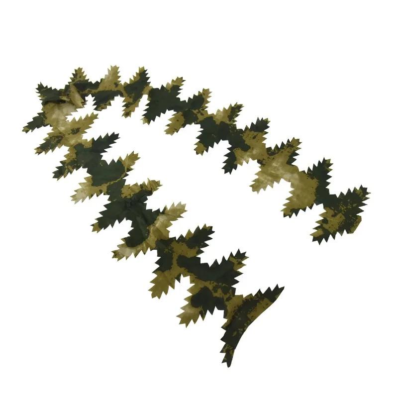 Tissu camouflage feuilles 3D découpé laser pour ghillie suit DIY - Matériau caché vêtements chasse